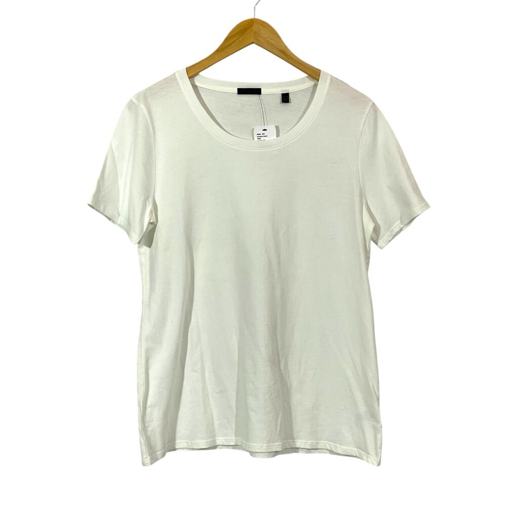 NWT ATM Anthony Thomas Melillo Basic Crewneck Tee - White - XL